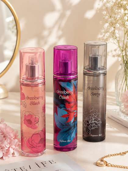 DressBerry Set of 3
                        Body Mists - 190ml