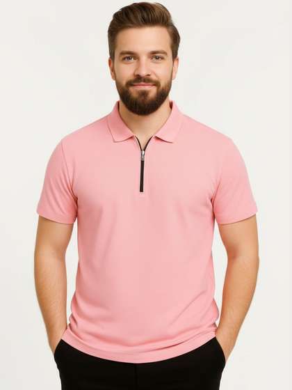 Moda Rapido Men Dri-FIT Polo Collar Pockets T-shirt