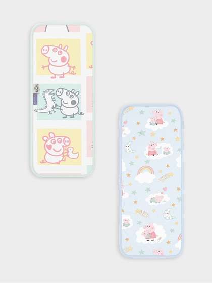 MiArcus Pack Of 2
                      Peppa Pig Printed Cotton Burp Cloth