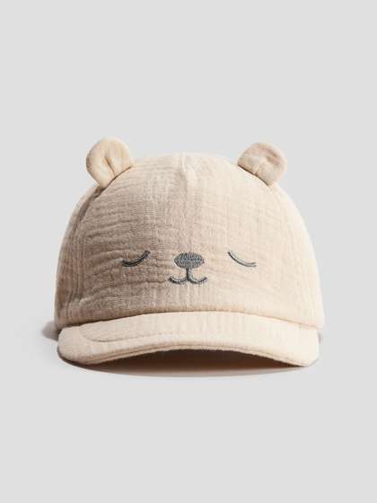H&M Soft-peak
                      Muslin Cap