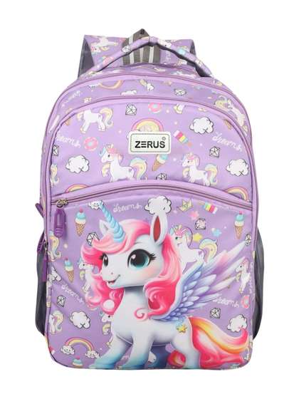 ZERUS Girls Graphic
                    Backpack