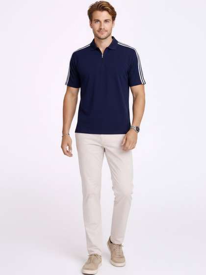 Moda Rapido Men Striped Slim Fit T-shirt