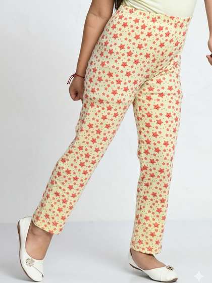 MTI FASHIONS Girls Pack
                    of 3 Regular Fit Graphic Print Track Pants