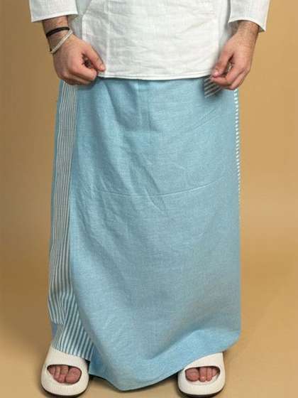 NIRMAL ONLINE Men
                        Cotton Blend Dhoti Pants Dhotis