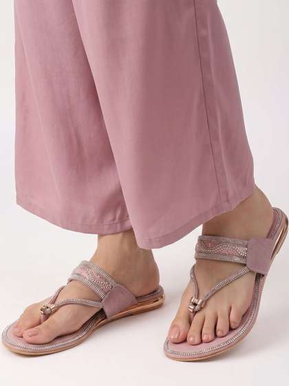 Stylegalaxy Women
                        Embellished Party Open Toe Flats