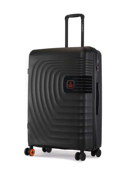 Nasher Miles Boston
                        Polypropylene Medium Black Trolley Bag - 24 Inch
                        (65 cm)