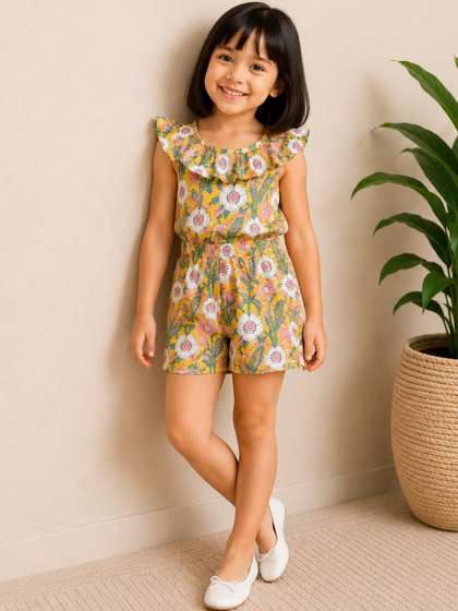 Urban Birdie Girls
                      Sunshine Garden Playsuit