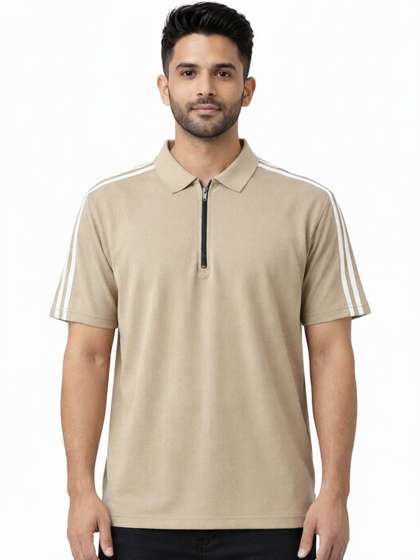 Moda Rapido Men Dri-FIT Polo Collar Slim Fit T-shirt