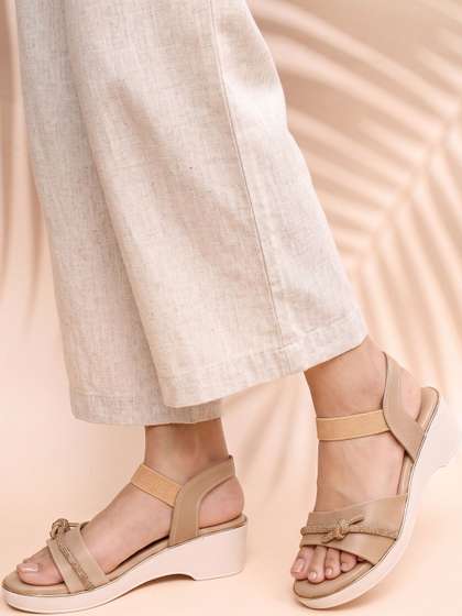 Stylegalaxy Women
                        Open Toe Flats with Bows