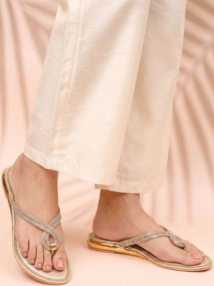 Stylegalaxy Women
                          Embellished Party One Toe Flats