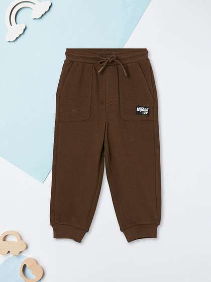 max Boys Textured
                    Trousers