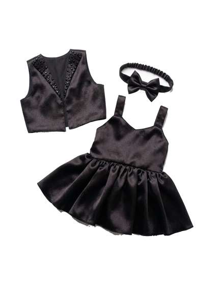 MVD Fashion Satin Fit
                    & Flare Dress