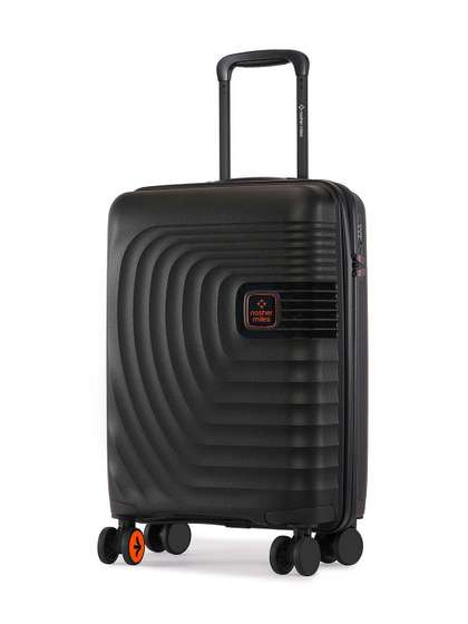 Nasher Miles Boston
                        Polypropylene Cabin Black Trolley Bag - 20 Inch
                        (55 cm)