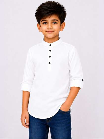 ZAKAR STYLE Boys Casual
                    Shirt