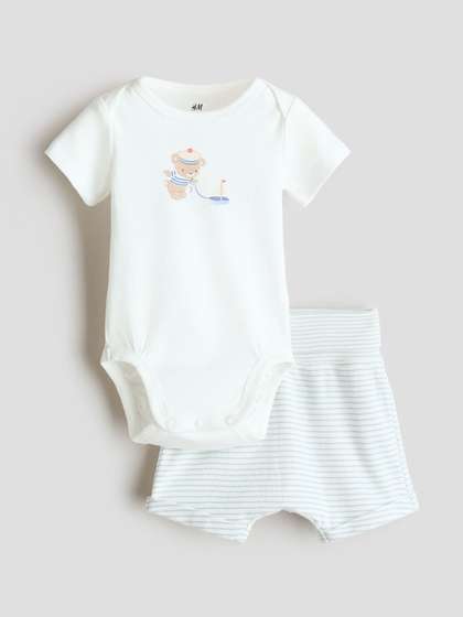 H&M 2-Piece Cotton
                      Set