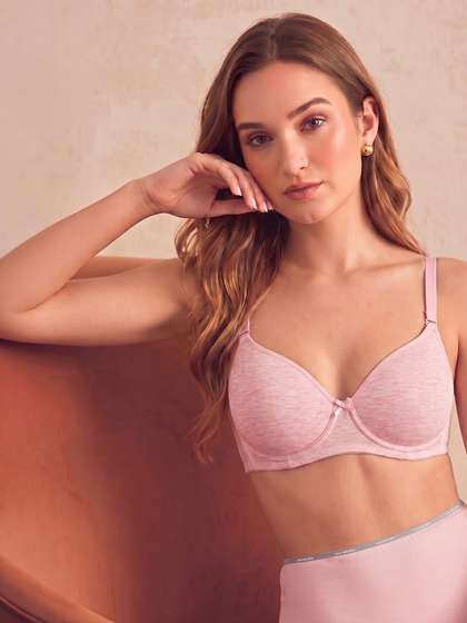 Van Heusen Women
                        Cotton Padded Non-Wired T-Shirt Bra Good
                        Coverage Anti-Bacterial