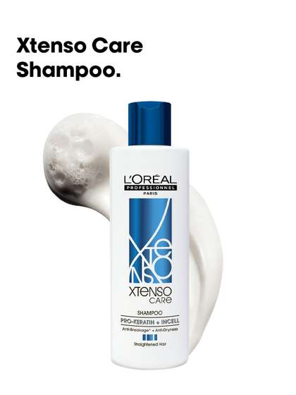 LOreal Professionnel
                      Xtenso Care Shampoo for Frizz-Free, Smooth &
                      Manageable Hair - 250ml