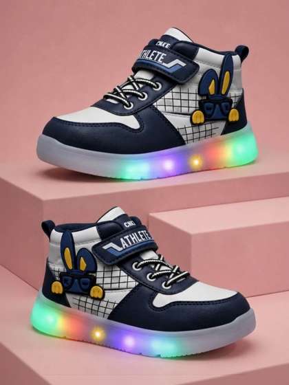 NEW STEPS Unisex
                          Kids Colourblocked Sneakers