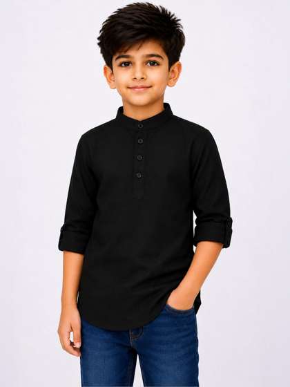 ZAKAR STYLE Boys Casual
                    Shirt