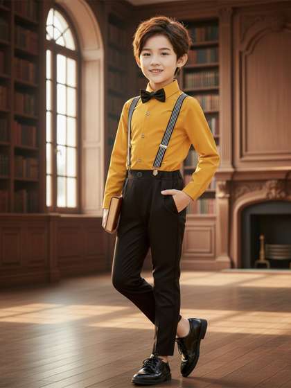 ANJALI IMPEX Boys Shirt
                    with Trousers