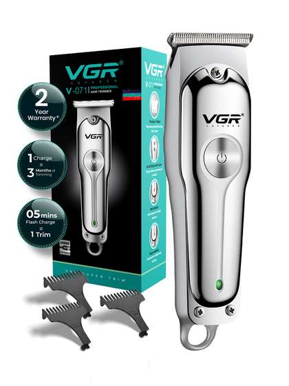 VGR V-071 Hair &
                      Beard Trimmer for Men with 120 Min Runtime &
                      Type-C Fast Charging