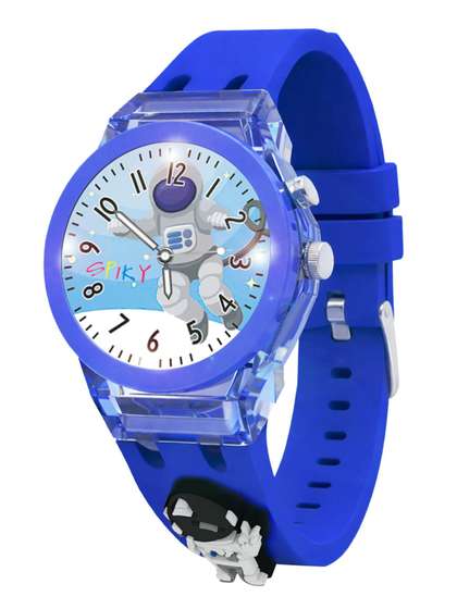 Spiky Kids Printed Dial
                    Analogue Watch Astro