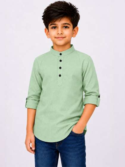 ZAKAR STYLE Boys Casual
                    Shirt
