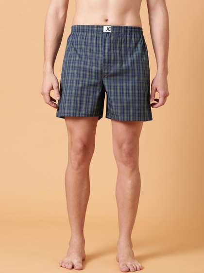 Joven Checked Pure
                        Cotton Boxers JB1C-JB152