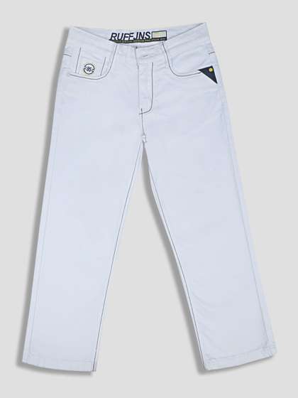 RUFF Boys Regular Fit
                    Mid-Rise Jeans