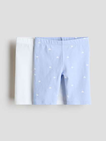 H&M 2-pack Cotton
                      Cycling Shorts