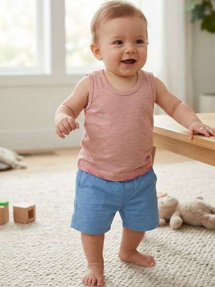 Cuddleloom Boys Cotton
                    Tank