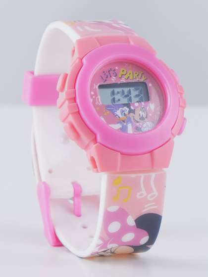 Disney Unisex Kids
                    Printed Dial & Straps Digital LED Display Watch
                    TKW0013