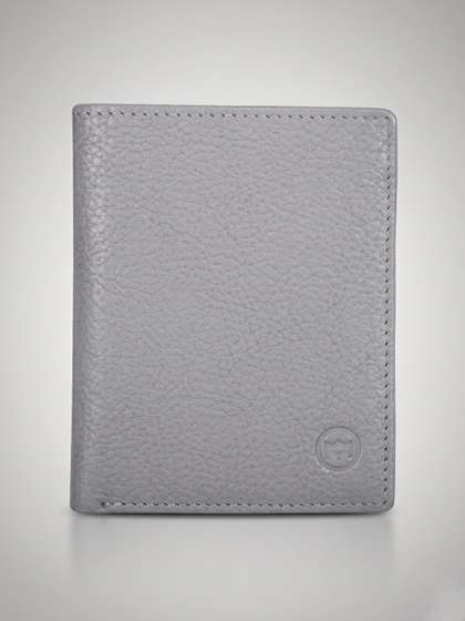 MARSTEN Men Textured
                    Leather Two Fold Wallet