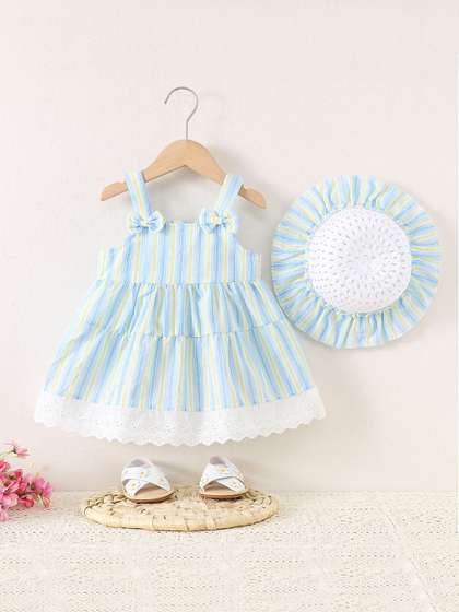 INCLUD Striped
                    Sleeveless Dress