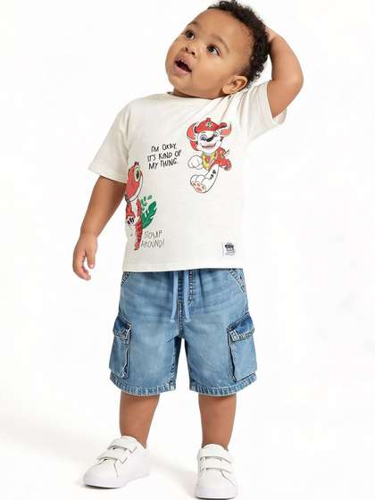 Juniors by Babyshop
                      Boys Printed T-shirt