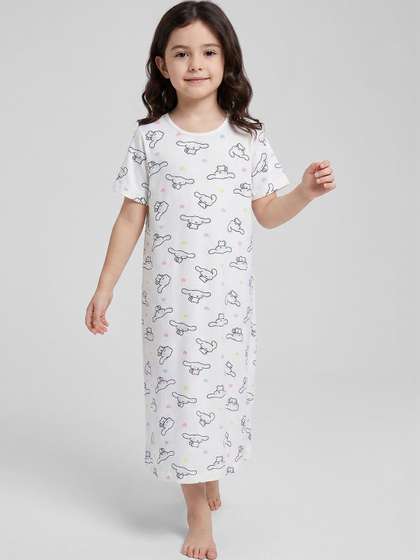 R&B Girls Printed
                    Maxi Nightdress