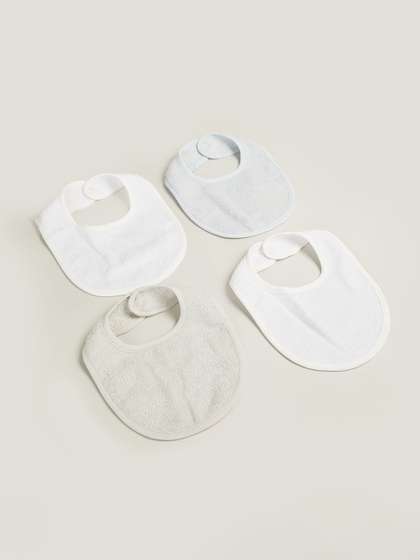 Juniors by Babyshop
                    Girls Pack Of 4 Bibs