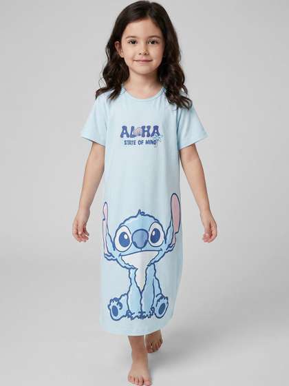 R&B Girls Printed
                    Nightdress