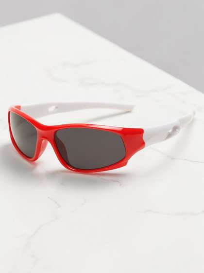 Stoln Unisex Kids Black
                    Lens & Red Sports Sunglasses with UV Protected
                    Lens