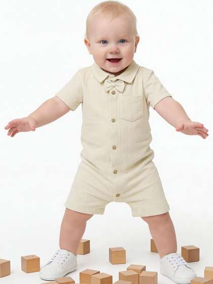 Giggles by Babyshop
                    Infants Boys Ribbed Rompers