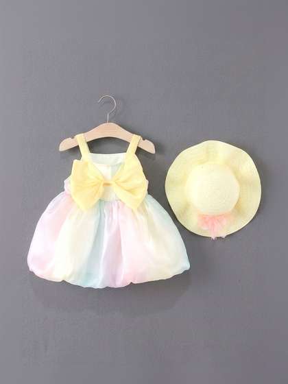 INCLUD Dyed Fit &
                    Flare Dress