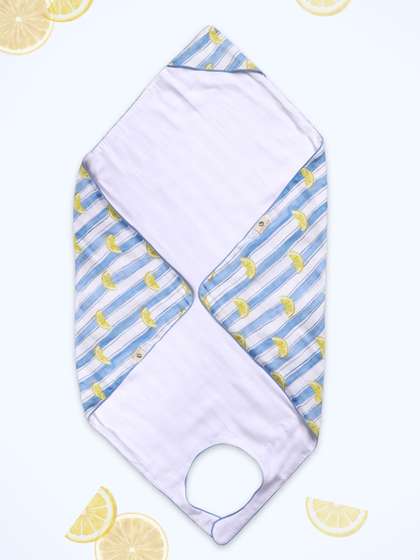 cocoon care Infants
                    Bamboo Muslin 3-in-1 Baby Hooded Towel