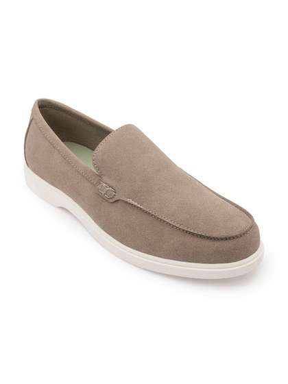 Red Tape Men Round
                        Toe Slip-On Loafers Formal Shoes