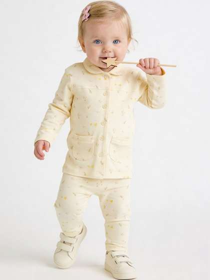 Juniors by Babyshop
                    Girls Printed Shirt with Trousers
