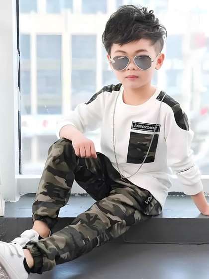 ANJALI IMPEX Unisex
                        Kids Printed