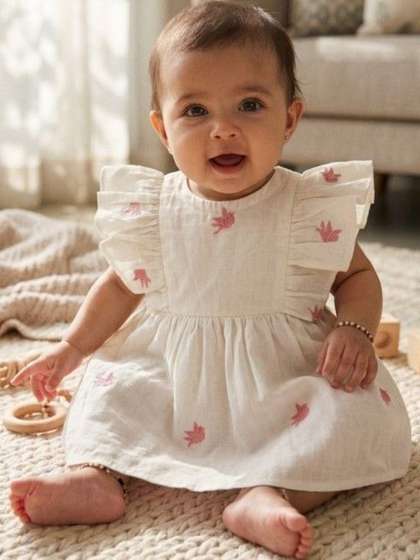 BLOUSON Cotton Baby
                    Frock
