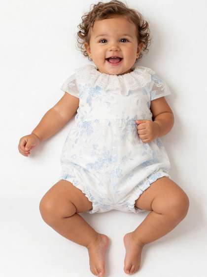 Giggles by Babyshop
                    Infants Girls Embroidered Rompers