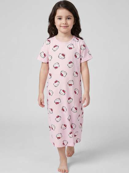 R&B Girls Printed
                    Nightdress