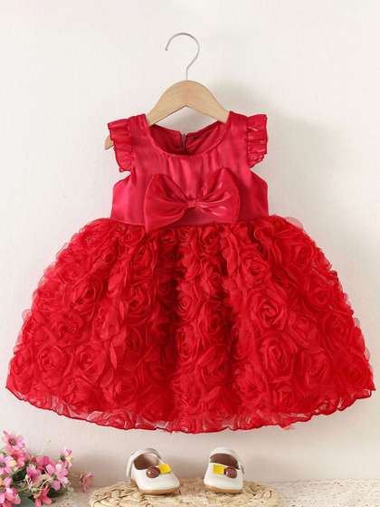 INCLUD Applique Satin
                      Sleeveless Dress