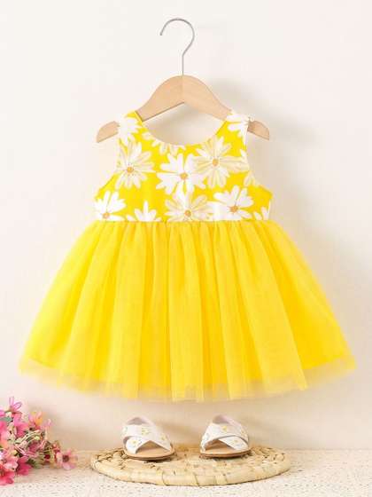 INCLUD Floral Print
                    Sleeveless Dress